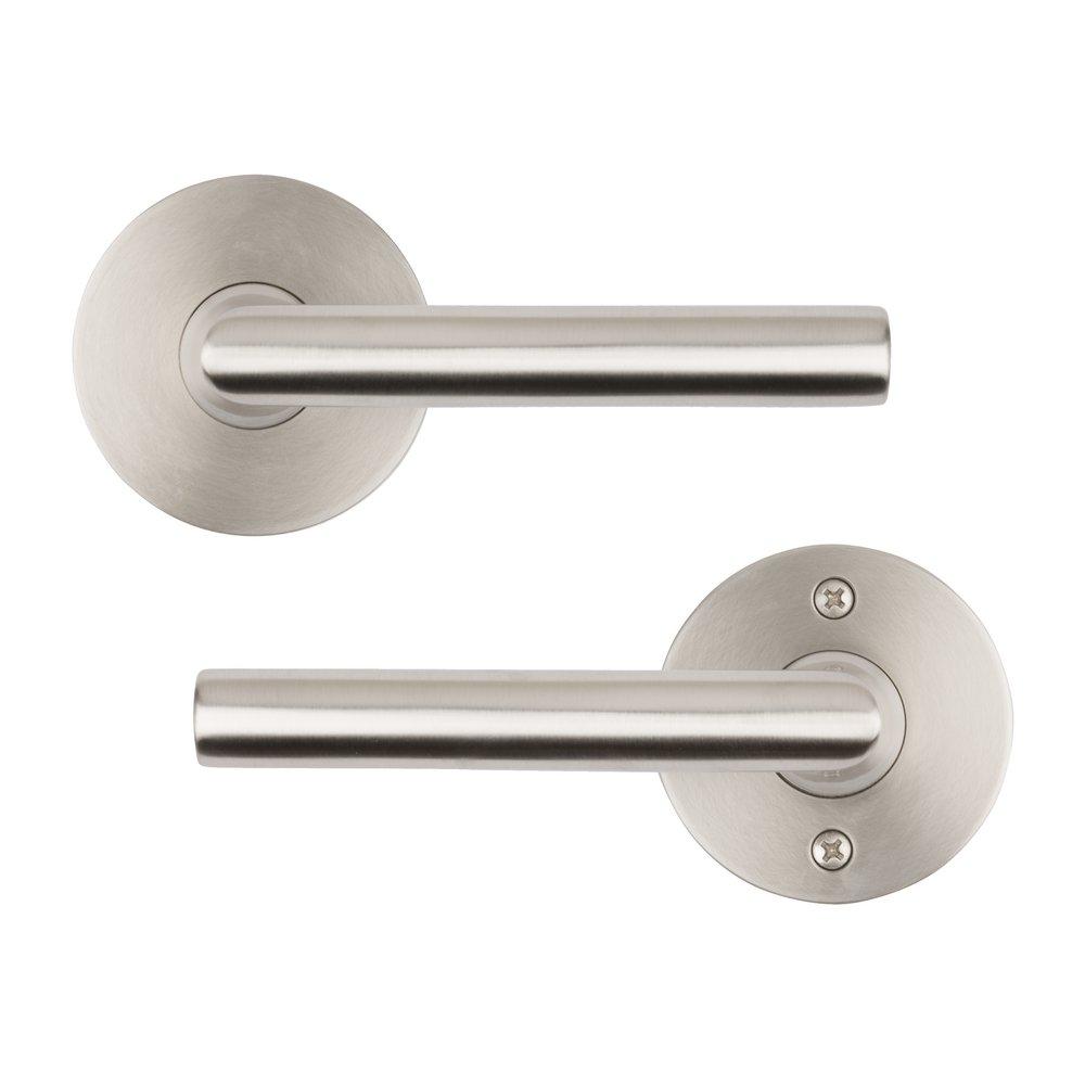 Baldwin Hardware Satin Nickel Metal Door Lever 