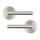 Baldwin Hardware Satin Nickel Metal Door Lever 