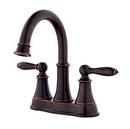 Pfister Tuscan Bronze Two Handle Centerset Bathroom Sink Faucet 