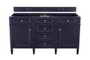 Brittany 60 in. Double Vanity, Victory Blue