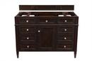 Brittany 48 in. Single Cabinet, Burnished Mahogany
