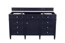 Brittany 60 in. Single Vanity, Victory Blue