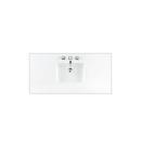 Single Bowl Porcelain Vanity Top in Classic White