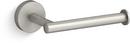 KOHLER Vibrant Brushed Nickel Single Post Toilet Tissue Holder 