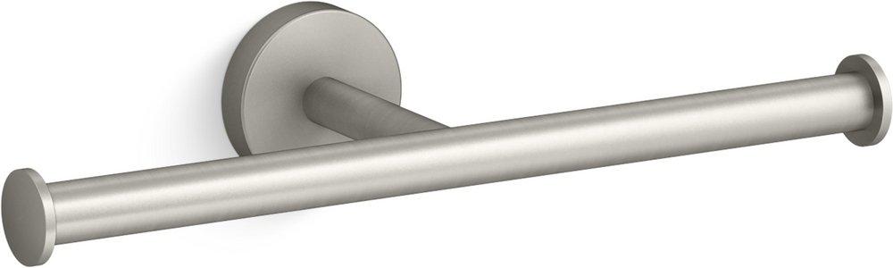 KOHLER Brushed Nickel Wall Mount Toilet Tissue Holder 