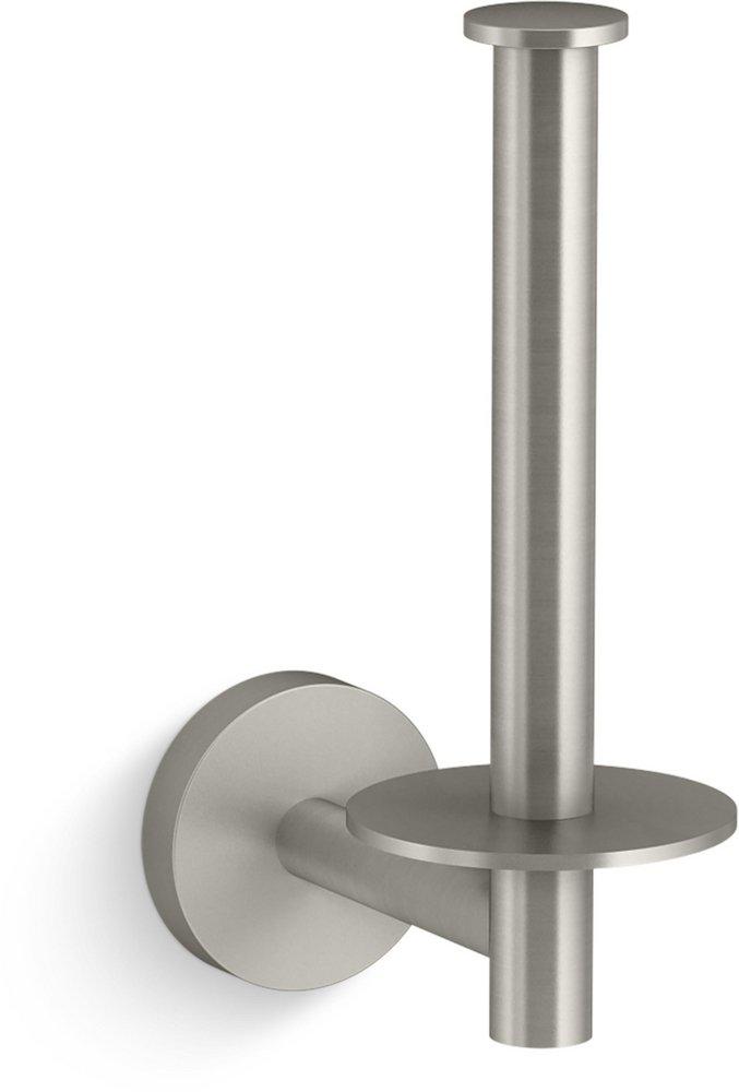 KOHLER Vibrant Brushed Nickel Wall Mount Toilet Tissue Holder 