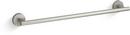 KOHLER Vibrant&reg; Brushed Nickel 18 in. Towel Bar 