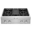 KitchenAid Stainless Steel 4 Burner Sealed Cooktop 