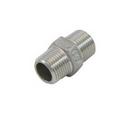 1/2 x 3/8 in. MPT Stainless Steel Hex Reducing Nipple