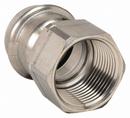 3/8 x 1/2 in. OD Tube x FNPT Stainless Steel Reducing Adapter
