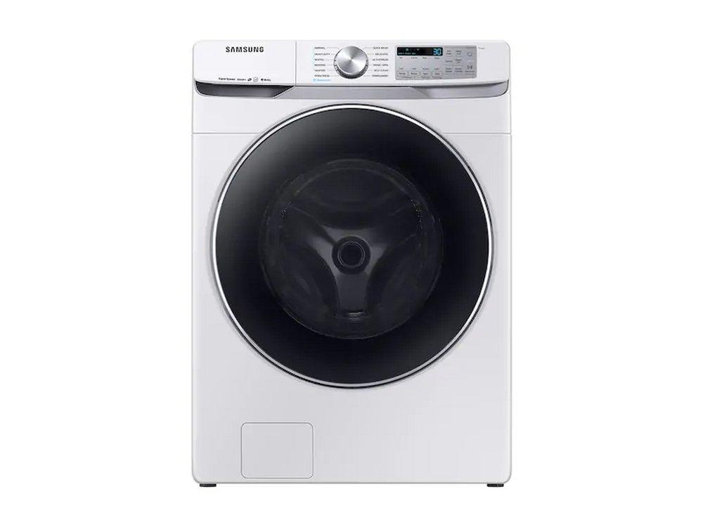 Samsung White 31-3/8 in. 4.5 cu. ft. Electric Front Load Washer 