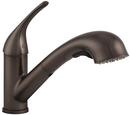 Single Handle Pull Out Kitchen Faucet in Oil Rubbed Bronze