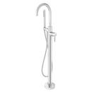 Miseno Polished Chrome Single Handle Lever Floor Mount Filler 