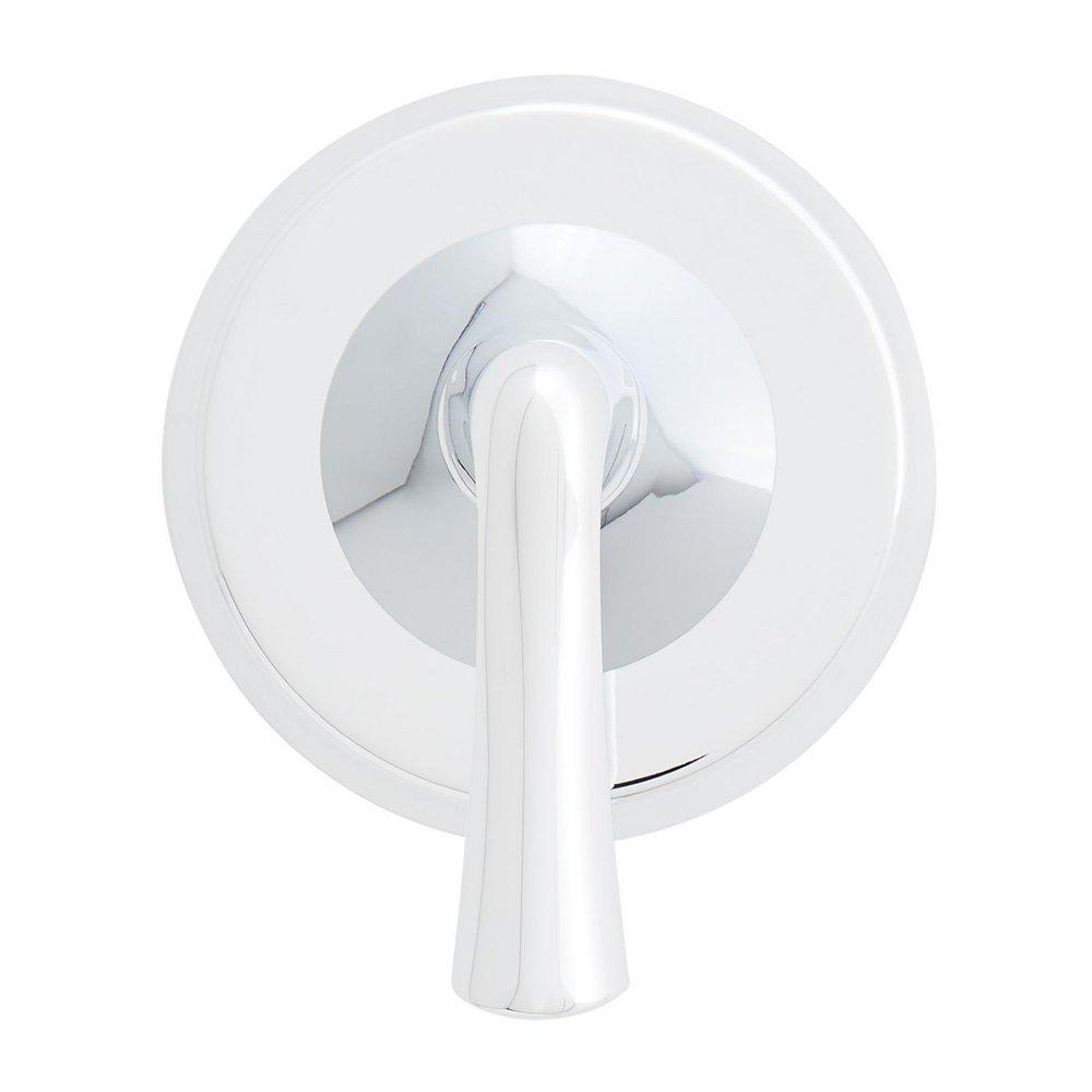 Signature Hardware Chrome Single Handle Bathtub & Shower Faucet (Trim Only) 