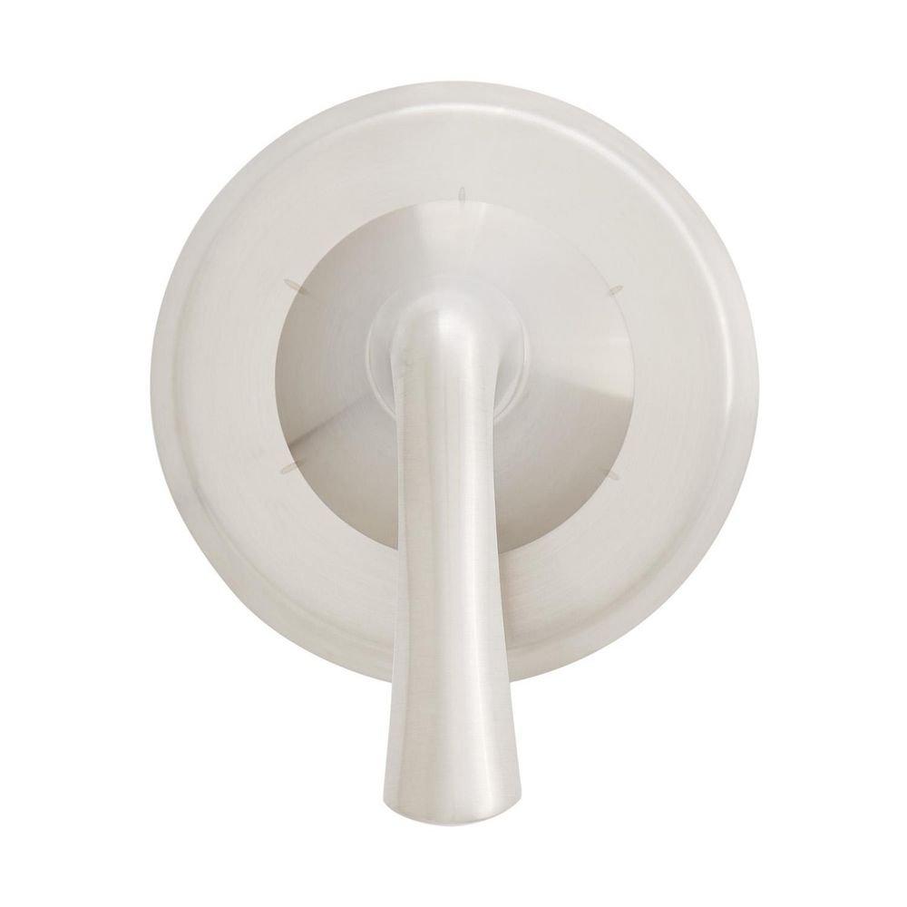 Signature Hardware Brushed Nickel Single Handle Diverter Valve Trim 