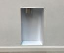Construction Solutions White 17 x 10 in. Dryer Box Metal 