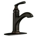Moen Mediterranean Bronze Single Handle Monoblock Bathroom Sink Faucet 