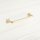 Signature Hardware Polished Nickel 3/4 x 6-5/8 in. Brass Cabinet Pull 