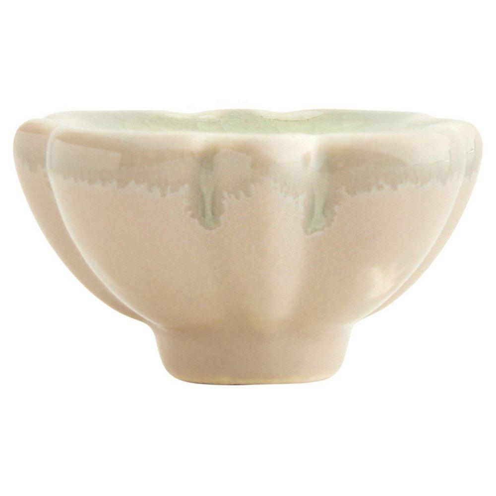 Signature Hardware Tea Green 1-3/4 in. Porcelain Quatrefoil Cabinet Knob 