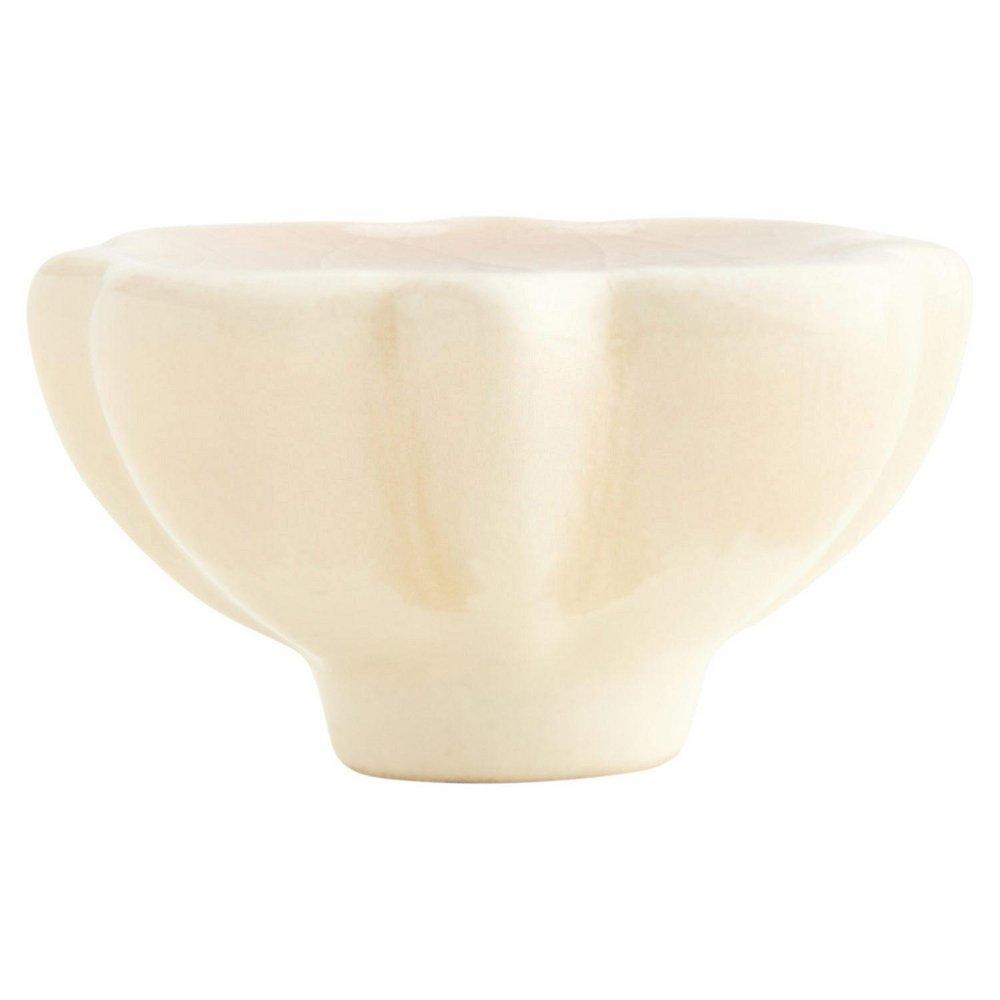 Signature Hardware Tea Green 1-3/4 in. Porcelain Quatrefoil Cabinet Knob 