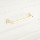 Signature Hardware Oil Rubbed Bronze 3/4 x 4-5/8 in. Brass Cabinet Pull 