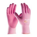MaxiFlex&reg; Active Pink Foam Nitrile Nylon Plastic Glove in Pink 