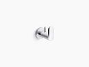 KOHLER Polished Chrome 1-Hook Robe Hook 