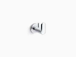 Double Robe Hook in Polished Chrome