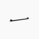 KOHLER Matte Black 24 in. Grab Bar 