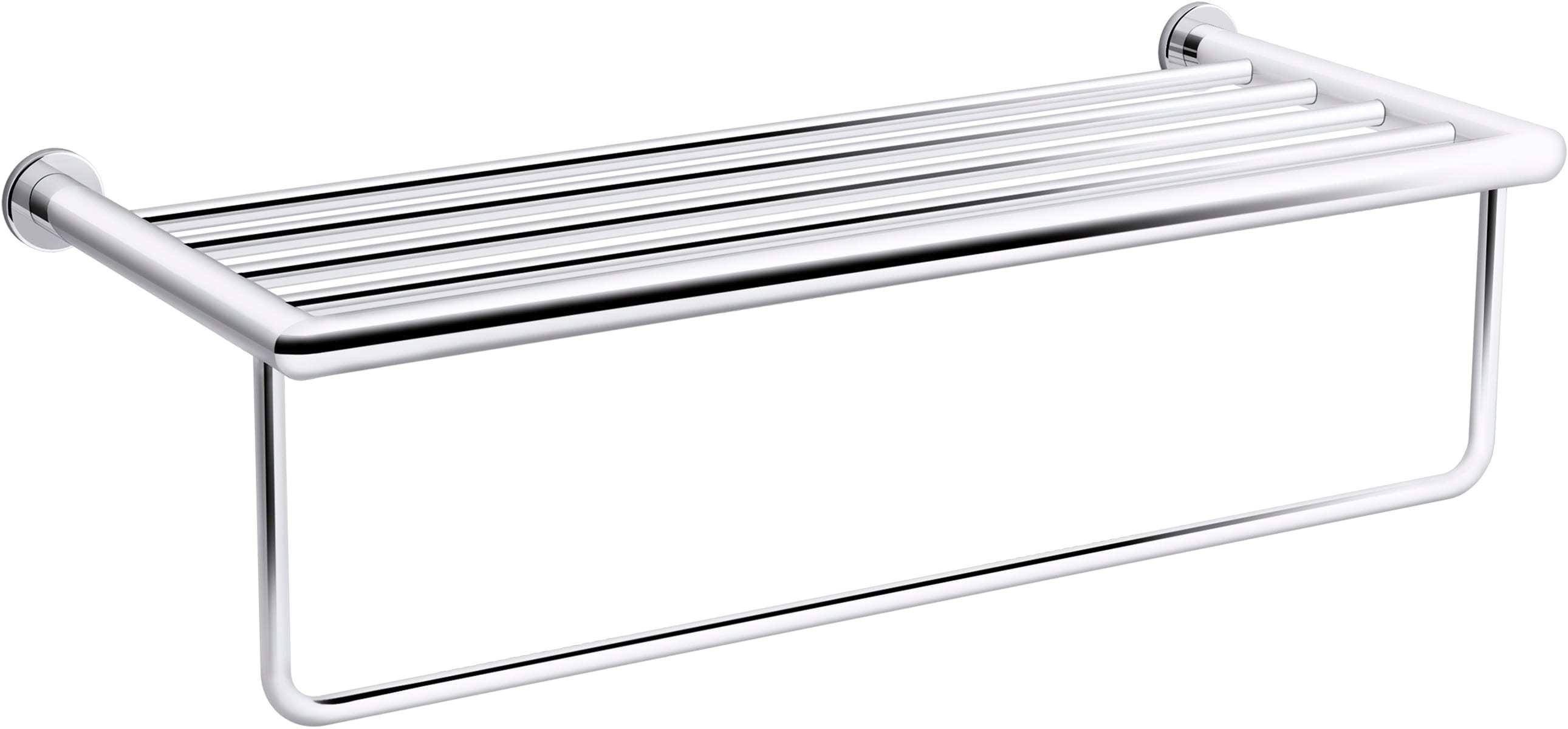 KOHLER Polished Chrome 25-3/4 in. Towel Holder 