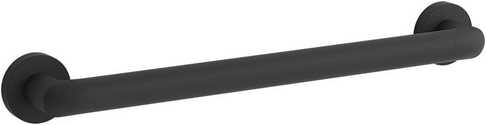 KOHLER Matte Black 18 in. Grab Bar 