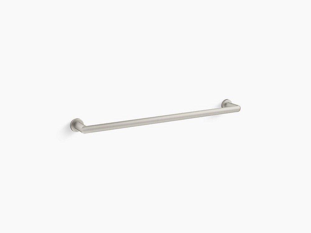 KOHLER Vibrant&reg; Brushed Nickel 24 in. Towel Bar 