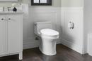 KOHLER White Round Closed Front with Cover Toilet Seat 