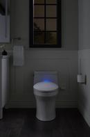 KOHLER White Round Closed Front with Cover Toilet Seat 