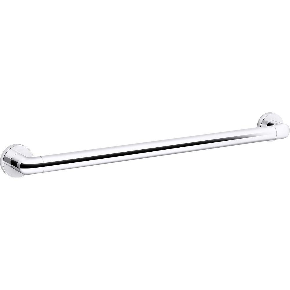 KOHLER Polished Chrome 24 in. Grab Bar 