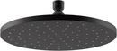 KOHLER Matte Black Single Rain Showerhead 