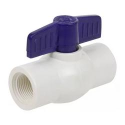 1-1/2 in. Plastic Threaded Ball Valve