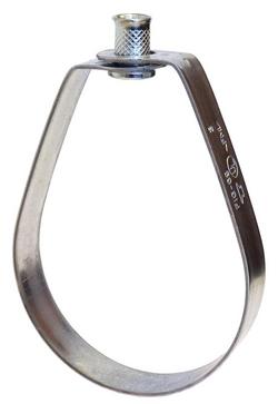 1-1/2 in. Galvanized Zinc Plated Carbon Steel Swivel Ring Hanger with Non-Captured Nut