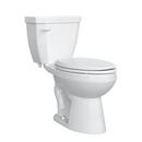 1.28 gpf Round Two Piece Toilet in White