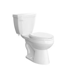 1.28 gpf Elongated Two Piece Toilet in White
