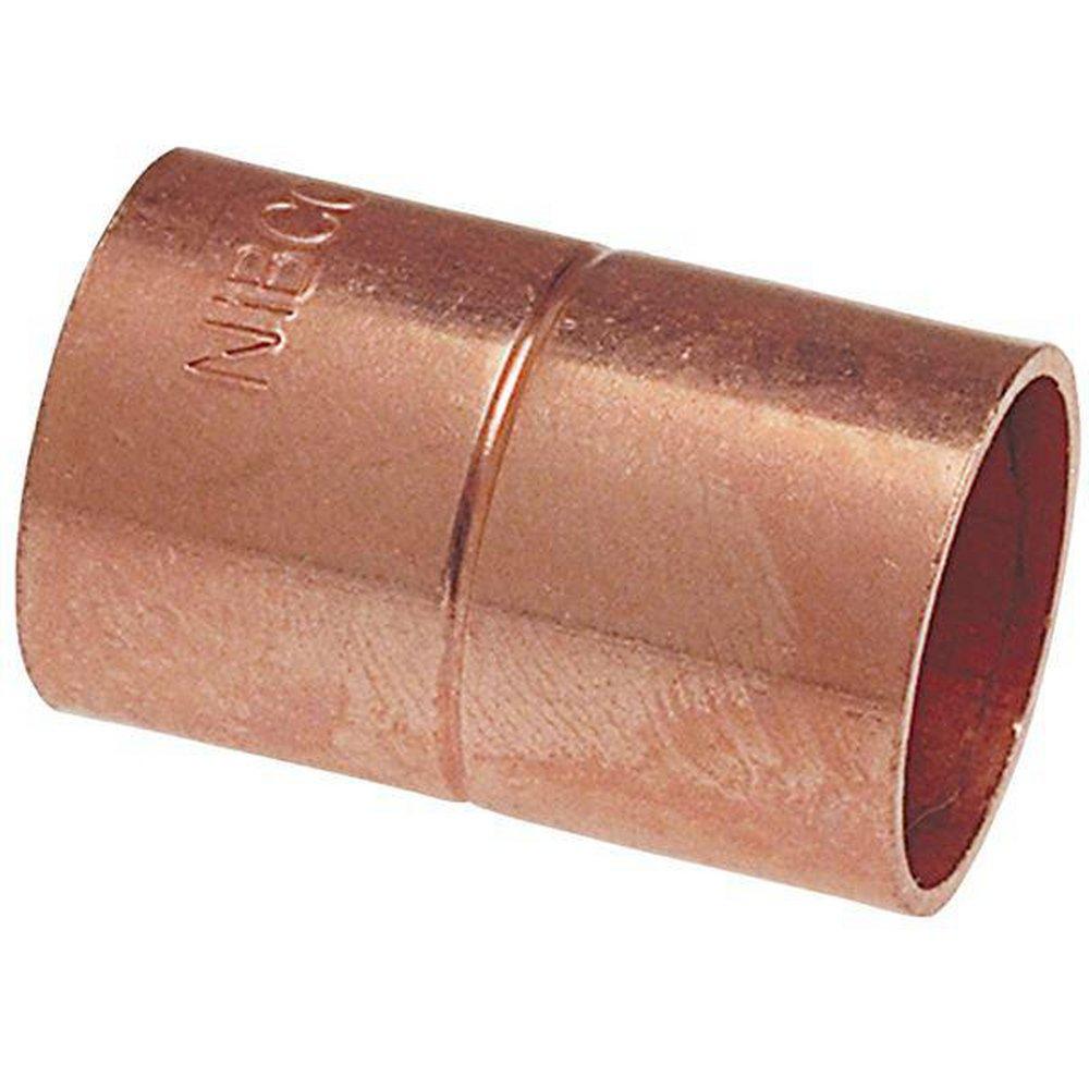 Imported Copper Coupling with Rolled Stop 