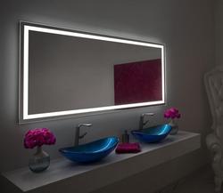 48 x 1-3/5 in. Mirror Rectangular
