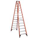Werner Ladder Orange 14 FT IA F/GLS TWIN STEP LADDER 300 