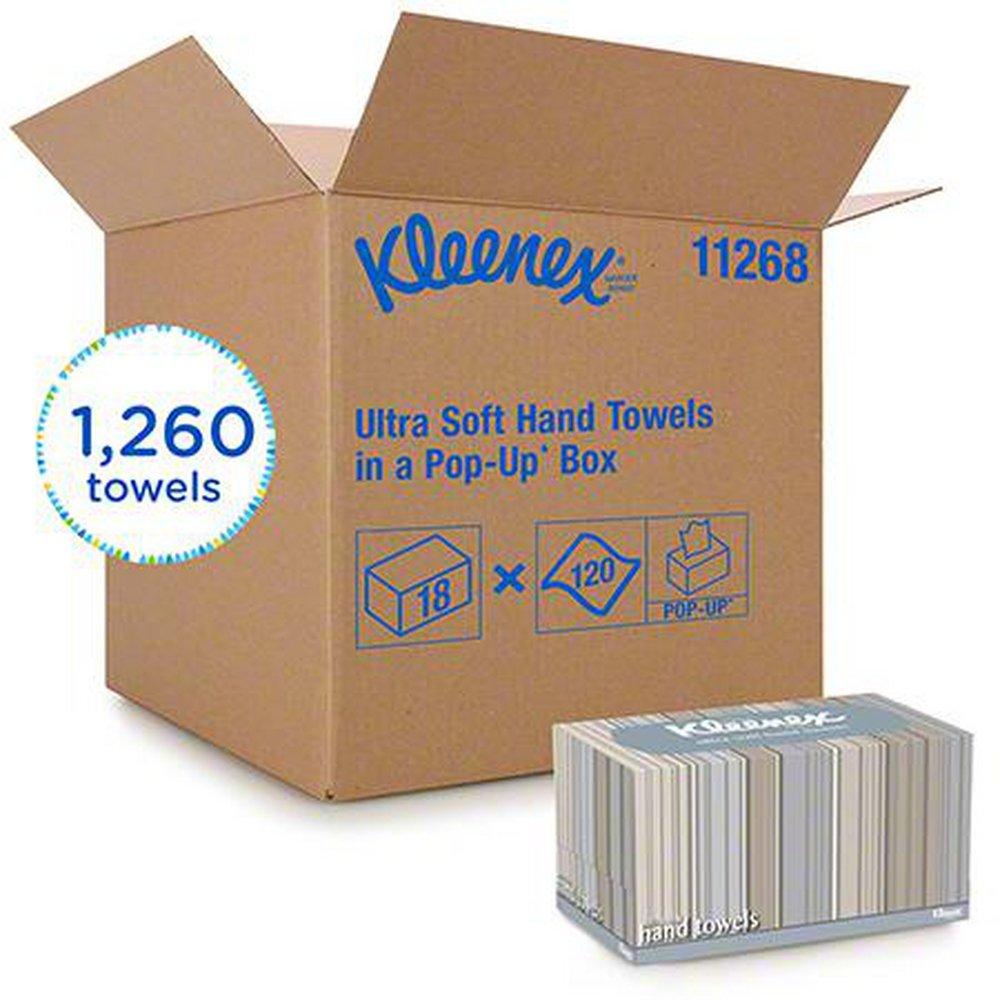 Kimberly Clark White 10-1/2 in Pop-up Box Hand Towel (Case of 18) 