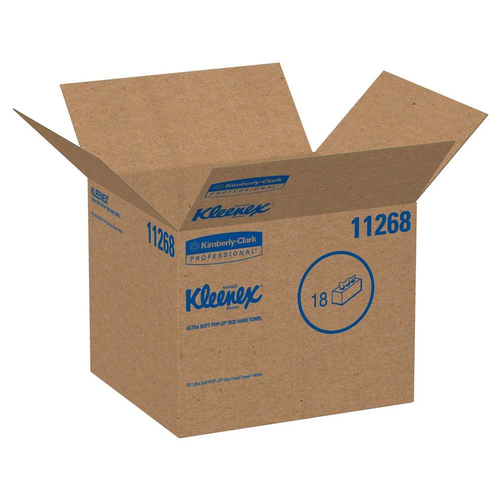 Kimberly Clark White 10-1/2 in Pop-up Box Hand Towel (Case of 18) 