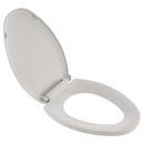 American Standard White Elongated Closed Front Toilet Seat with Cover 