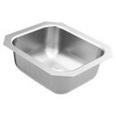12-1/2 x 14-1/2 in. Single Bowl Undermount Kitchen Sink in Matte Stainless Steel