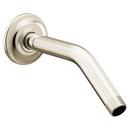 8 in. Shower Arm and Flange in Polished Nickel