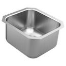 Moen Brushed Stainless Steel 16-1/2 x 18-1/4 in. Single Bowl Undermount Kitchen Sink