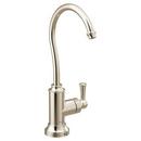 Moen Polished Nickel Single Handle Lever Handle Water Filter Faucet 